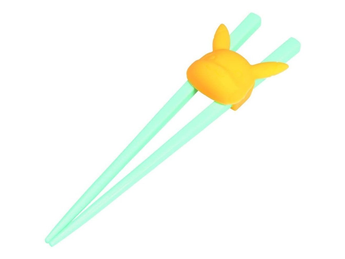 Skater Pikachu Silicone Holder Training Chopsticks 16.5cm