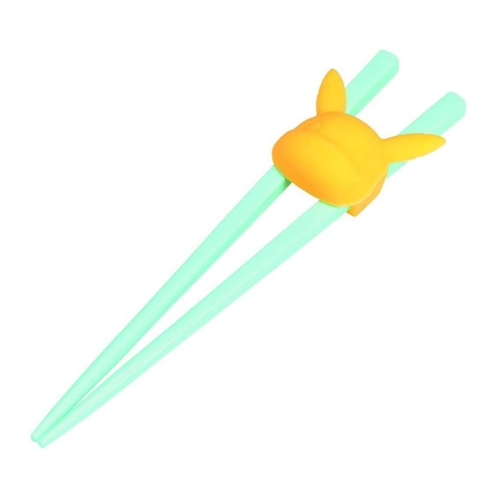Skater Pikachu Silicone Holder Training Chopsticks 16.5cm