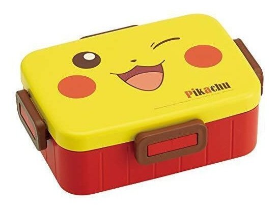 Skater Pokemon Pikachu 4-Point Lock Bento Box 650ml