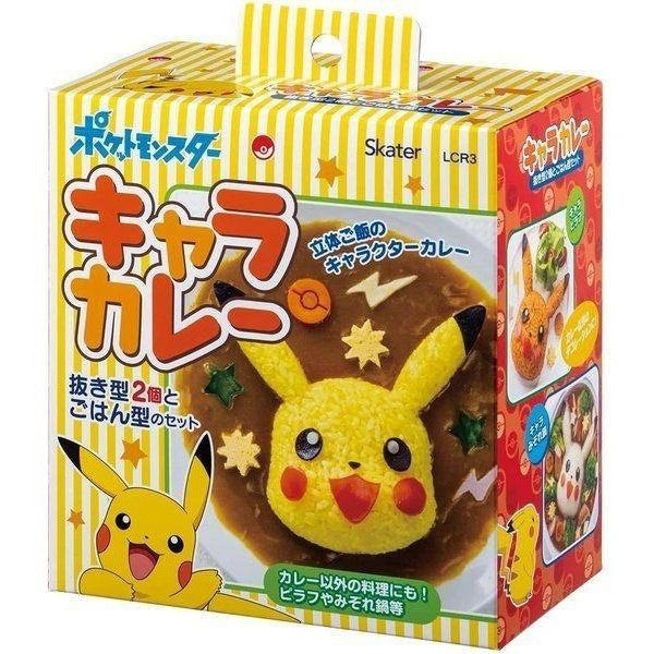 Skater Pokemon Pikachu Character Curry Mold