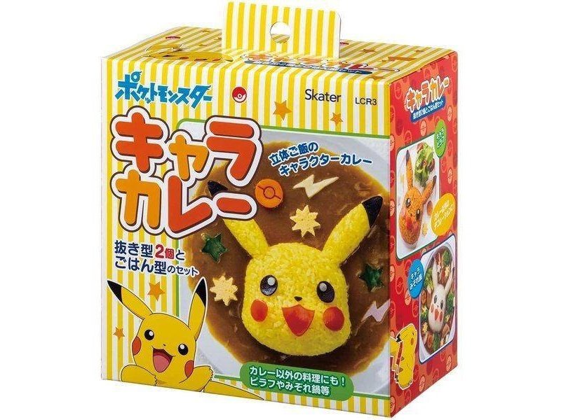 Skater Pokemon Pikachu Character Curry Mold