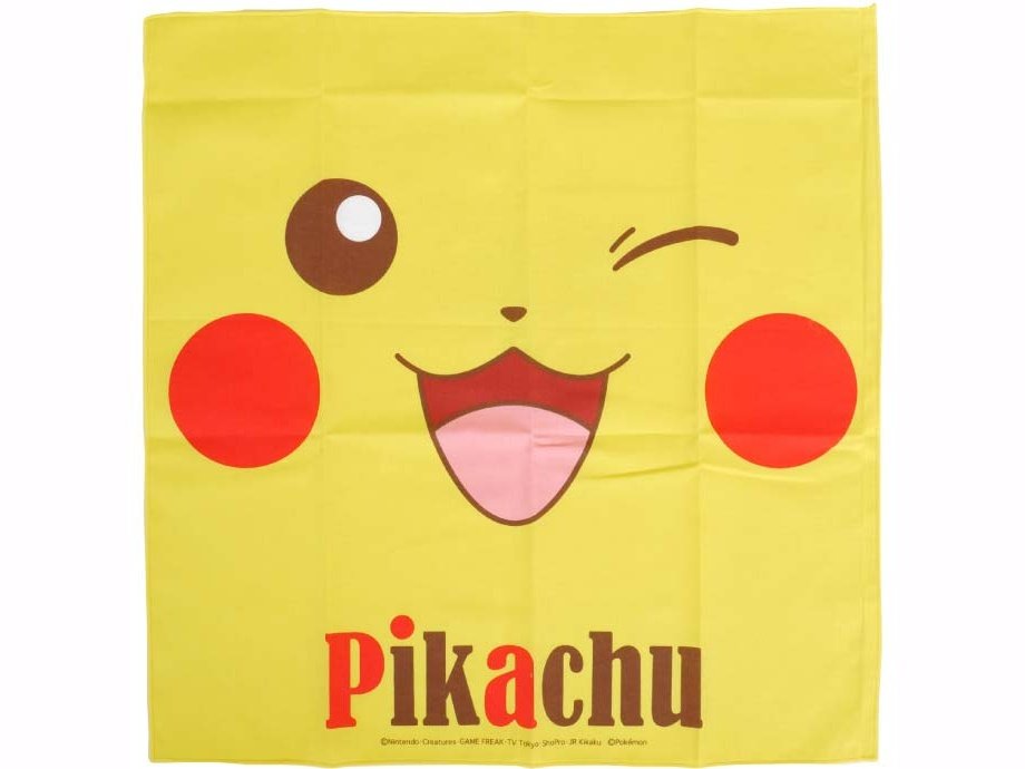 Skater Pokemon Pikachu Furoshiki Wrapping Cloth 43cm