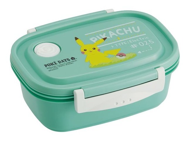 Skater Pokemon Pikachu Lightweight Bento Box 550ml