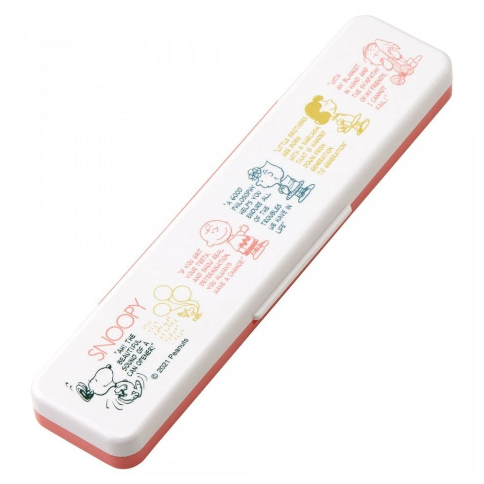 Skater Snoopy Chopstick Spoon Set