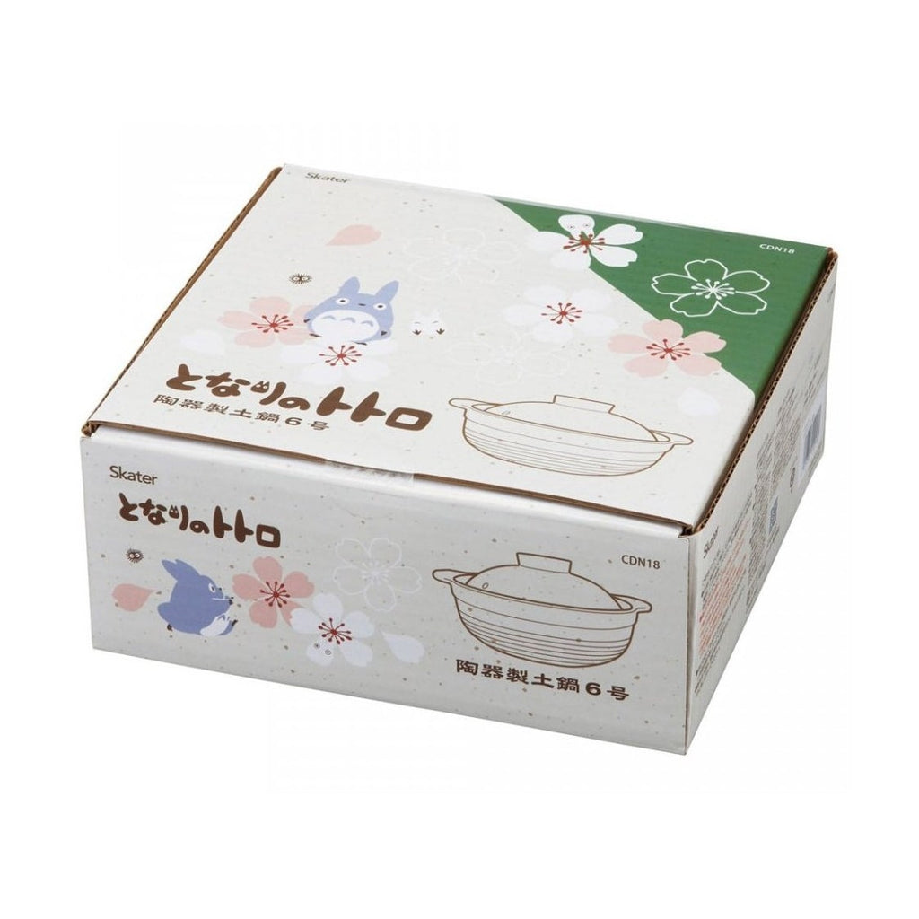 Skater Totoro Clay pot 0.9L