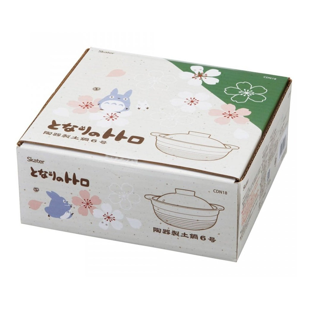 Skater Totoro Clay pot 0.9L