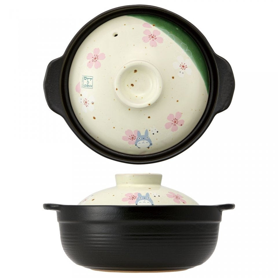 Skater Totoro Clay pot 0.9L