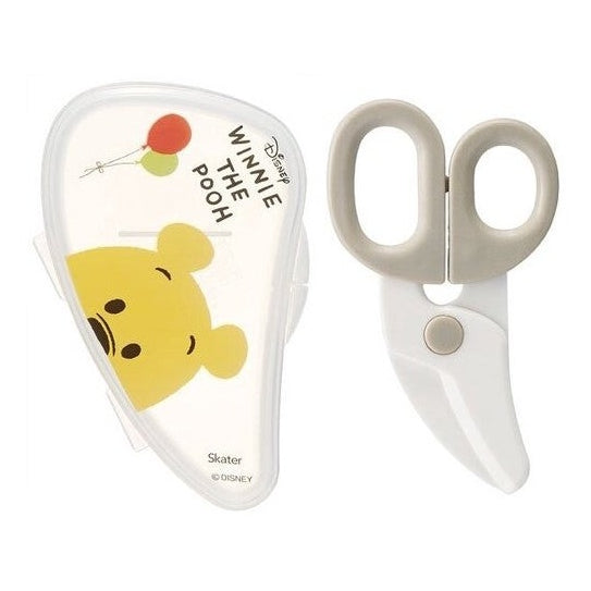 Skater Winnie the Pooh Puchi Friends Baby Food Scissors