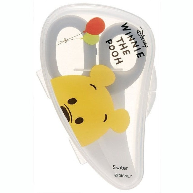 Skater Winnie the Pooh Puchi Friends Baby Food Scissors