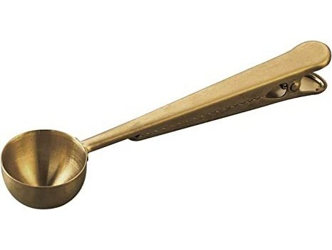 Spice Brass Coffee Spoon Clip