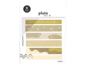 Suaterier Plan Deco Plain Washi Tape