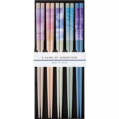 Sun Visitor Antibacterial Sky Chopsticks 22.5cm 5pc