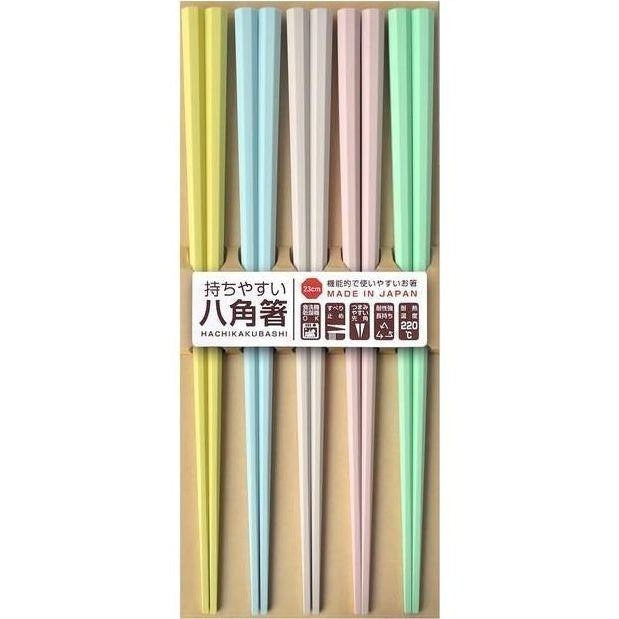 Sun Visitor Chopstick Pastel Octagon 5pc
