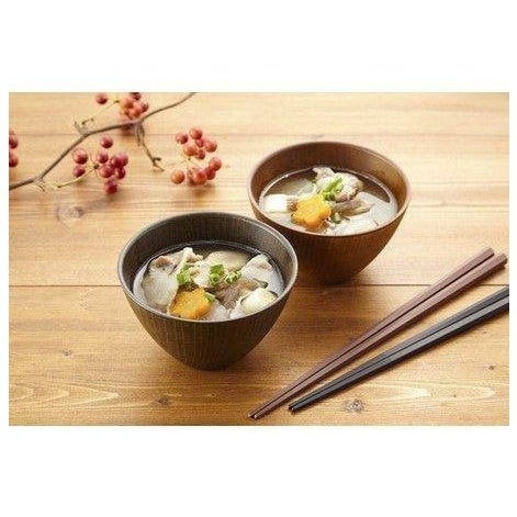 Sun Wood Grain Soup Bowl
