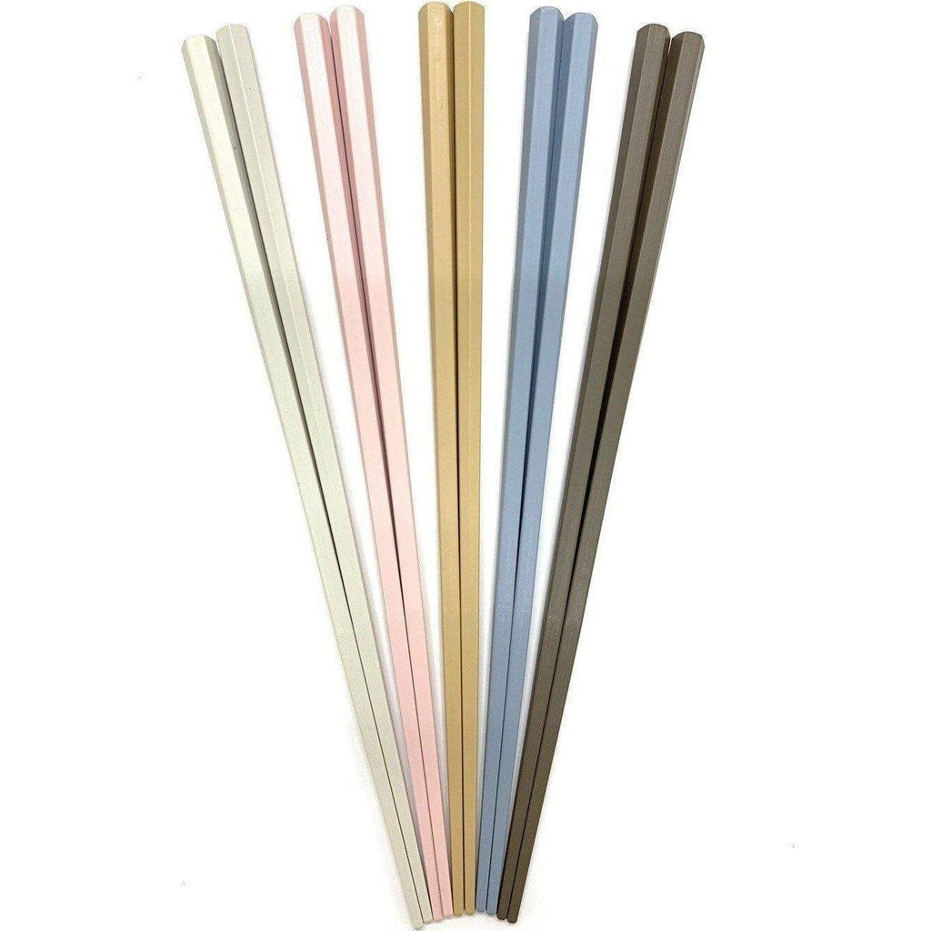 Sunlife Visitor Antibacterial Color Hexagon Chopstick set