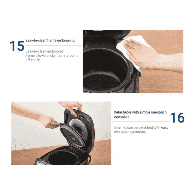 Tiger Pressure IH Rice Cooker JPK-G10A/18A