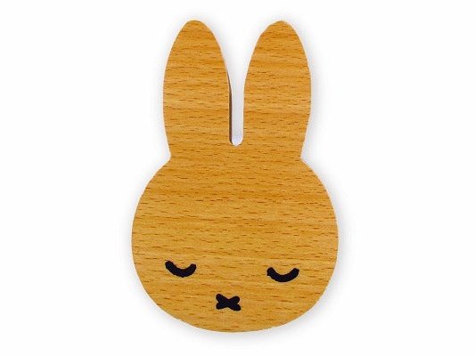 T's Factory Miffy Adhesive Wooden Hook