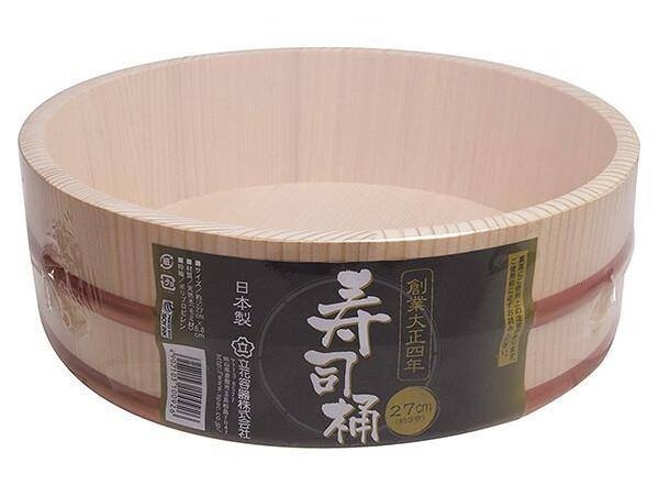 Tachibana Youki Wooden Sushi Rice Container cm