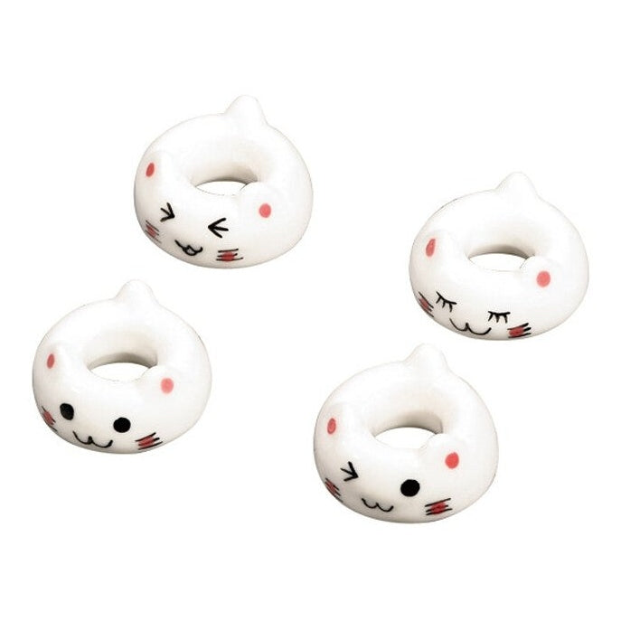 Tanaka Hashiten Donut Chopstick Rests 4pcs set