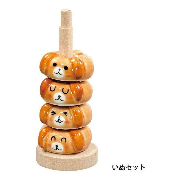 Tanaka Hashiten Donut Chopstick Rests 4pcs set