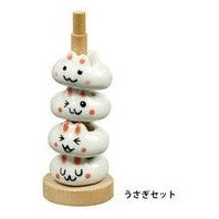 Tanaka Hashiten Donut Chopstick Rests 4pcs set
