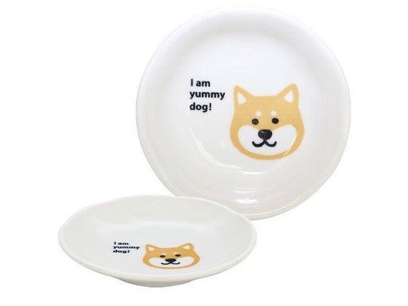 Tanaka Hashiten yummy dog Plate