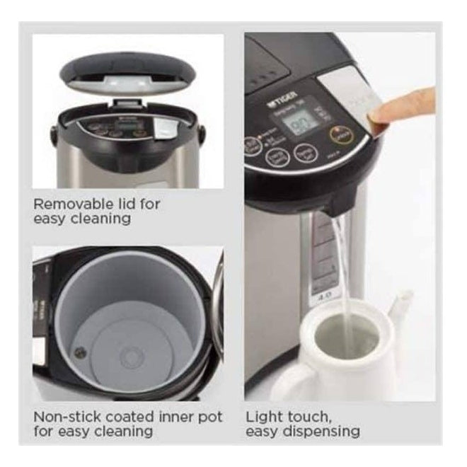 Tiger PDU Electric Water Boiler and Warmer Urn MINIMARU