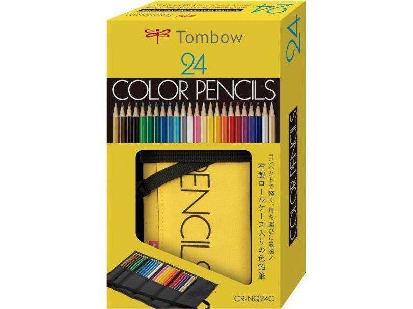 Tombow Colored Pencil Roll Case colors
