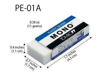 Tombow "MONO" Eraser PE-