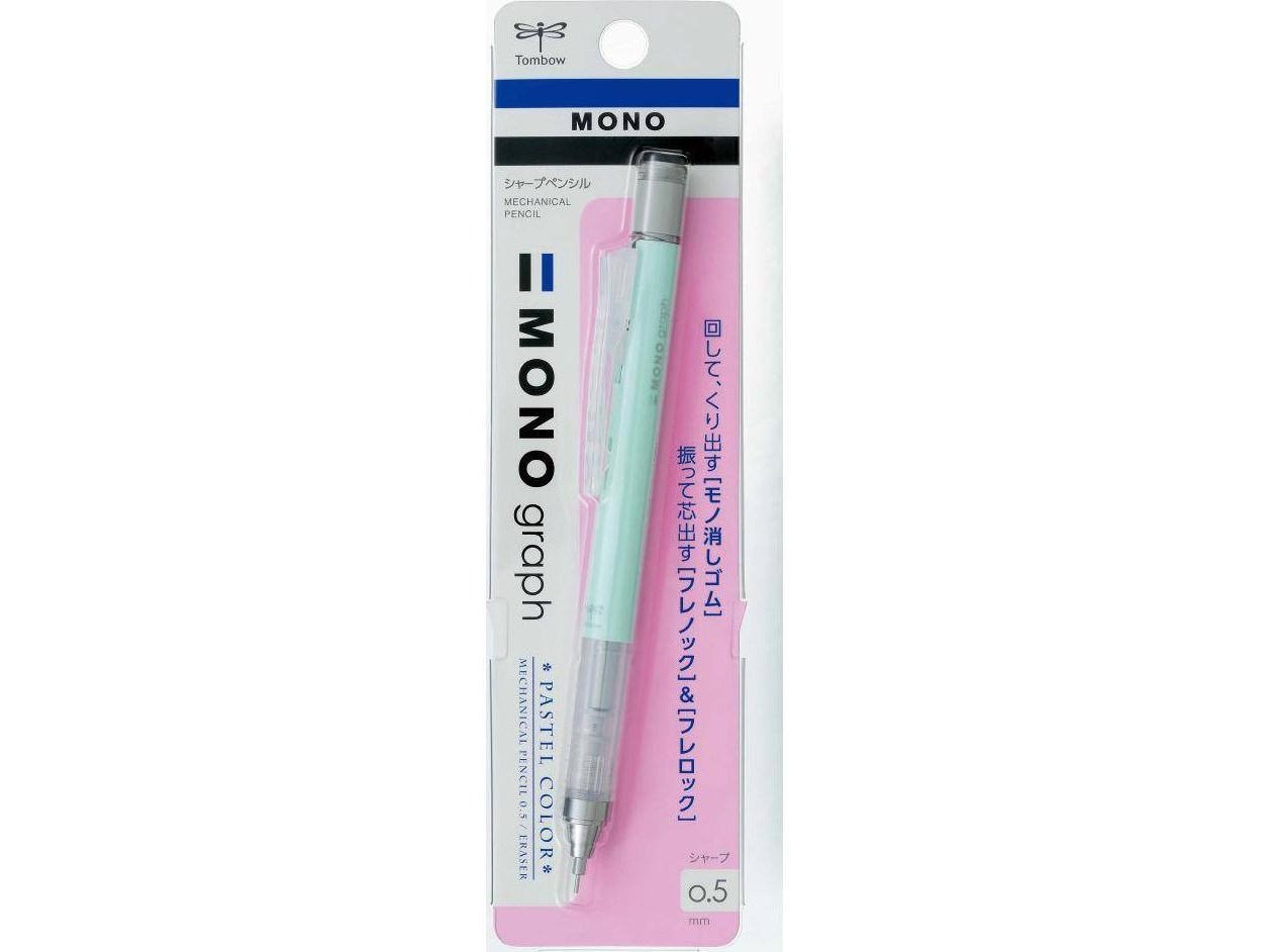 Tombow MONO Mechanical Pencil Mint Green