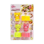 Torune Animal Bread & Cookie Cutter Stamp Set 3 Pcs