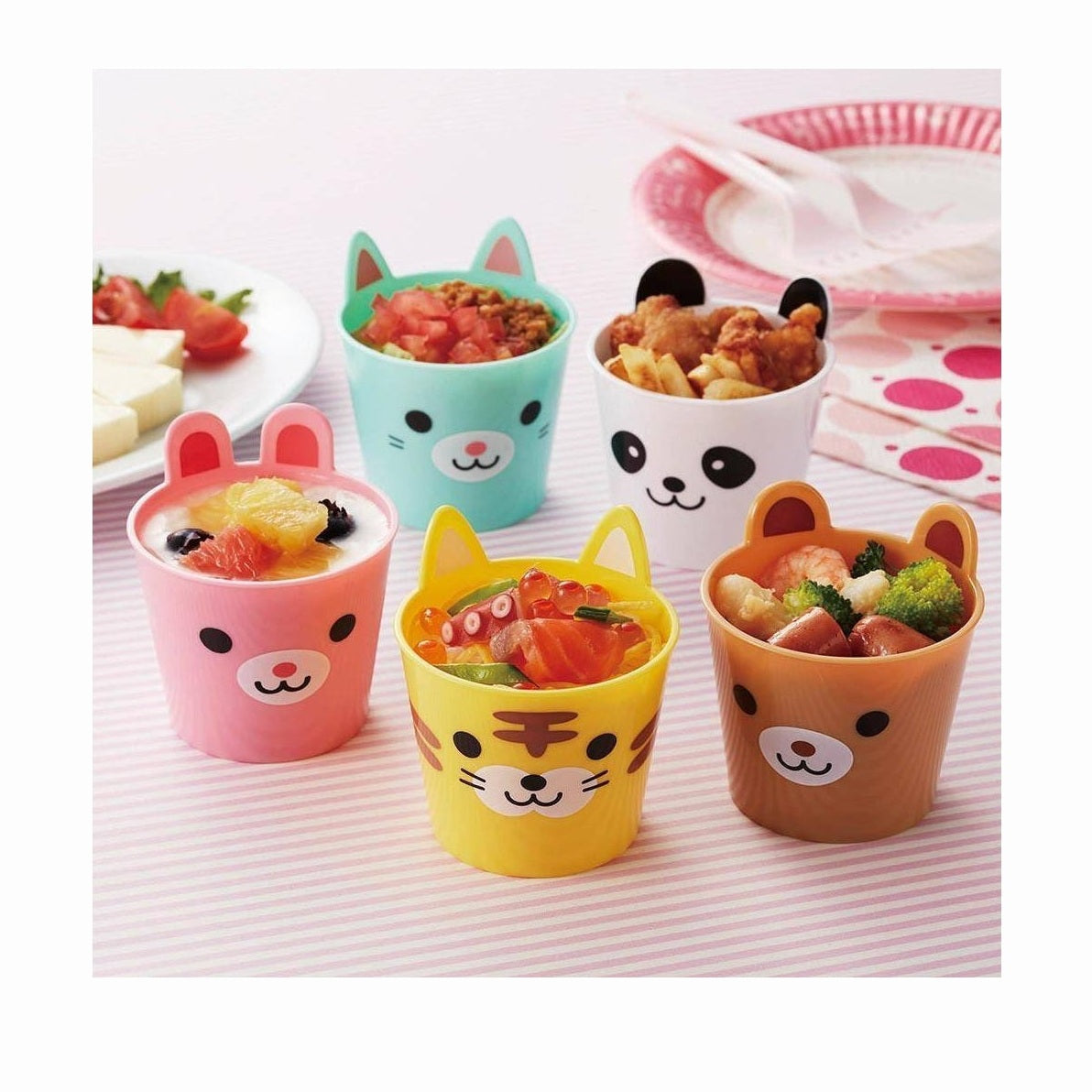 Torune Animal Party Cup 5 Pcs