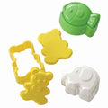 Torune Animal Rice Ball Mold 3 Pcs