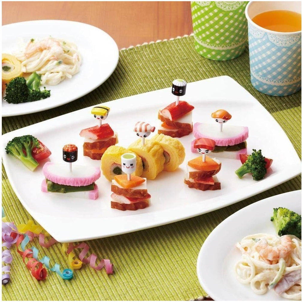Torune Smiley Sushi Food Pick 7pcs