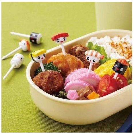 Torune Smiley Sushi Food Pick 7pcs