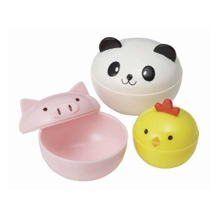 Torune Donburi Animal Cup 3 Pcs