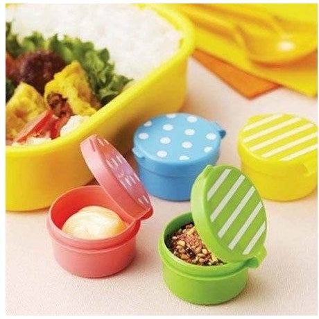 Torune Dot & Border Mini Condiment Cup 4pcs