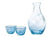 Toyo Sasaki Glass Cold liquor Set Blue ml