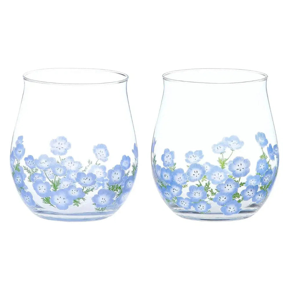 Toyo Sasaki Nemophila Pair Glasses 365ml