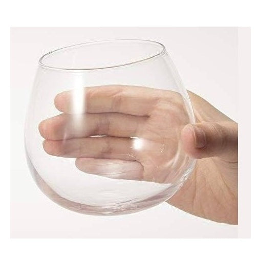 Toyo Sasaki Stemless Wine Glass 495ml 2pc