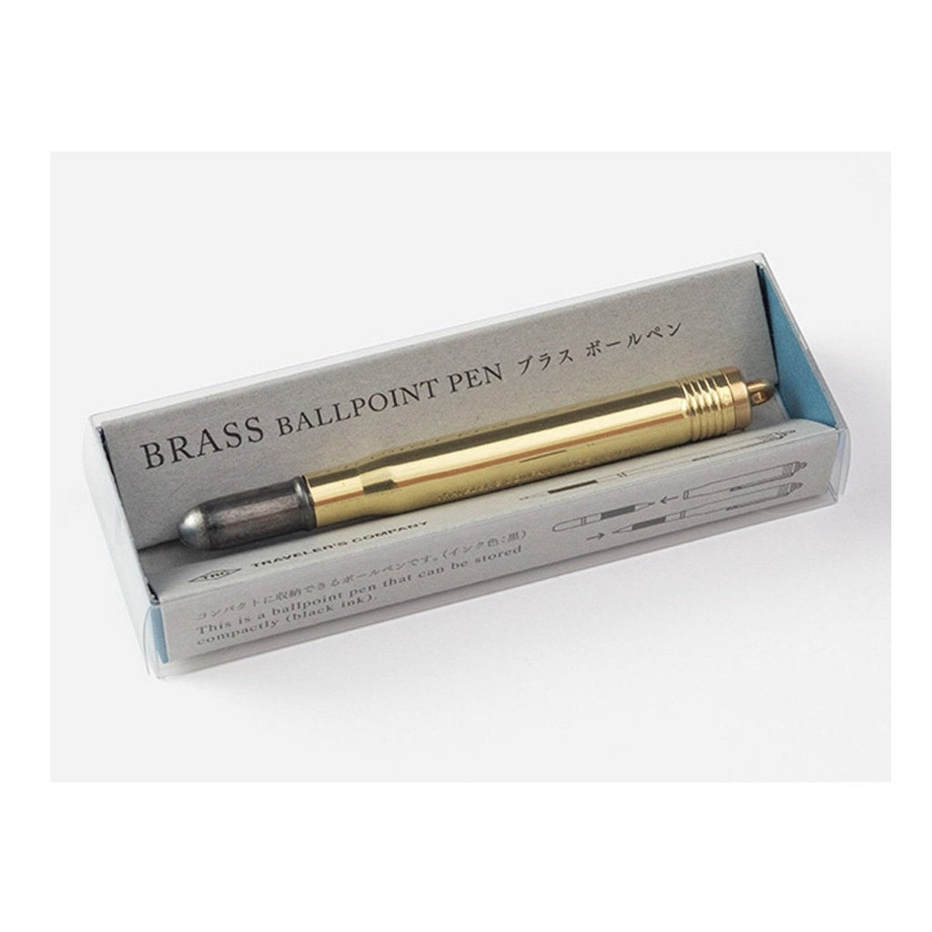 Traveler's Company Brass Ballpoint Pen