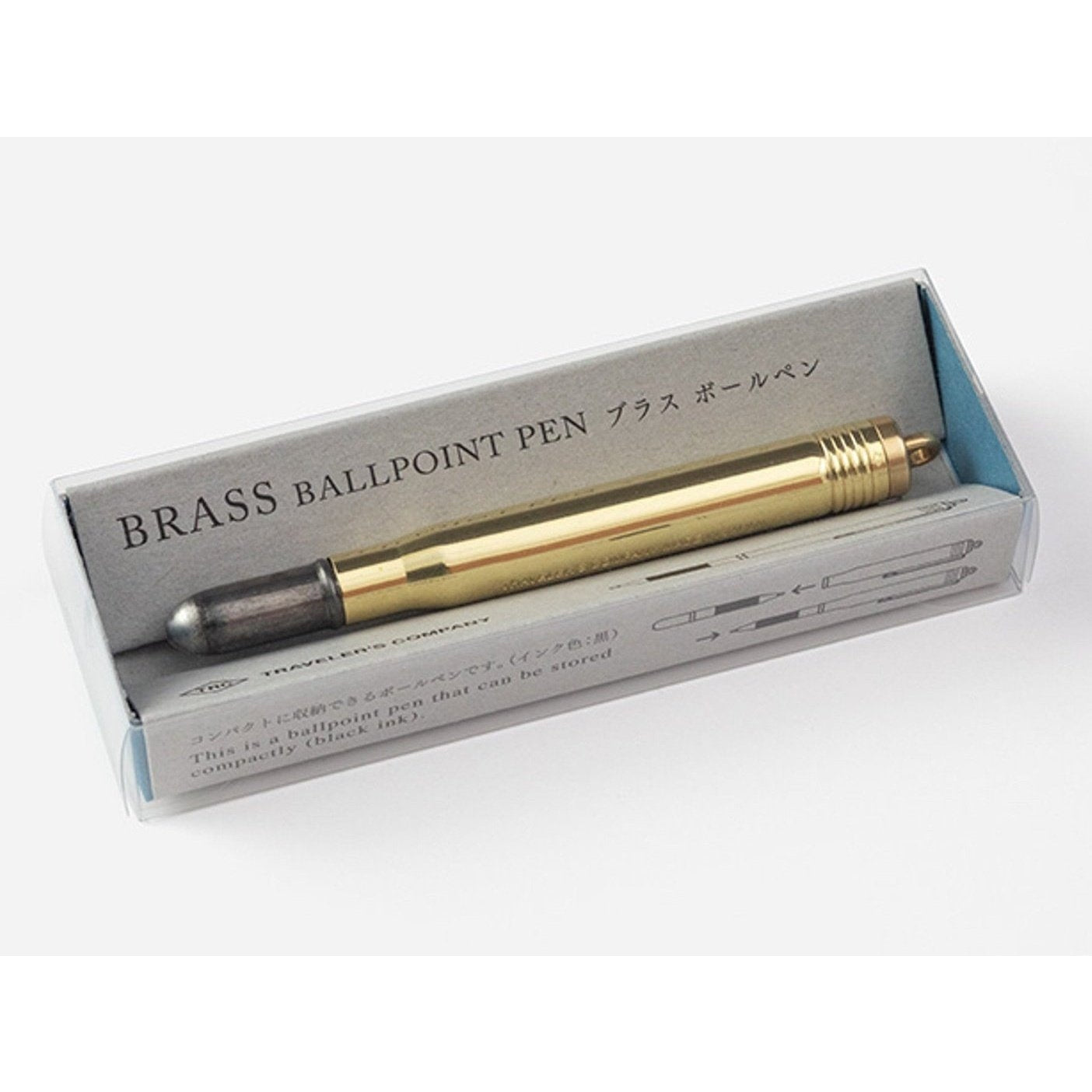 Traveler's Company Brass Ballpoint Pen