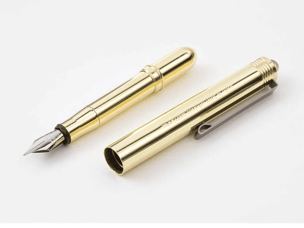 Traveler&#39;s Company Brass Fountain Pen