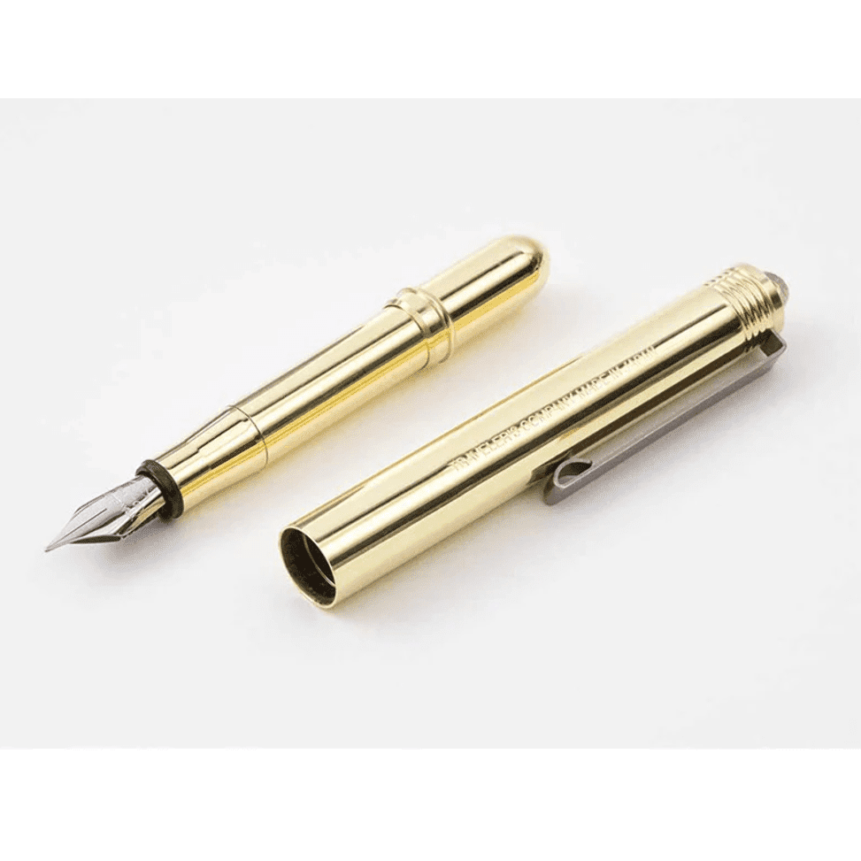 Traveler's Company Brass Fountain Pen