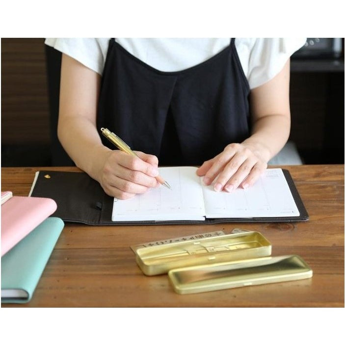 Traveler's Company Brass Pen Case