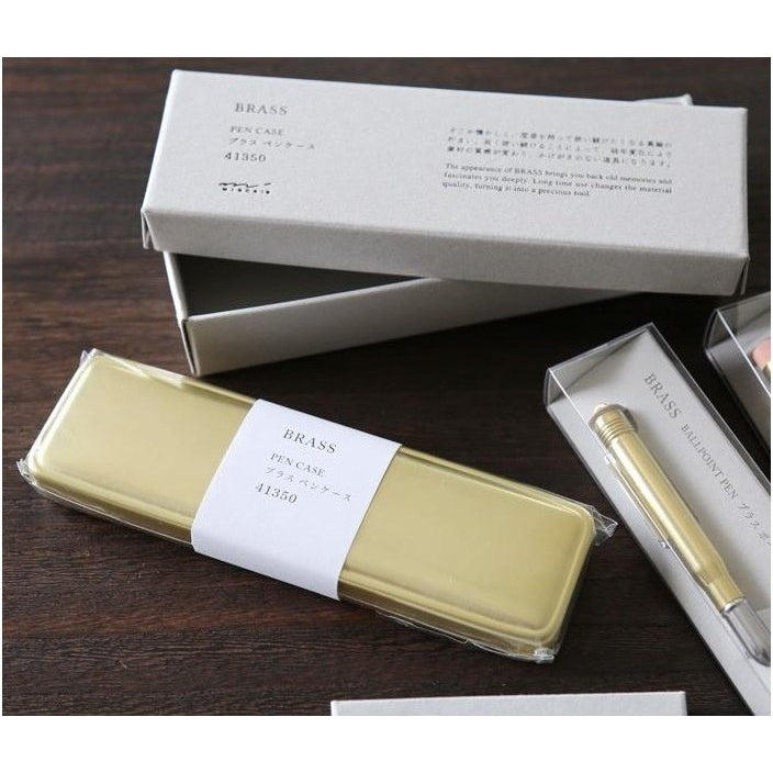 Traveler's Company Brass Pen Case