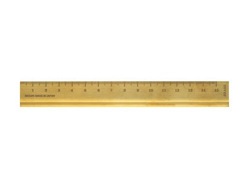 Traveler&#39;s Company Brass Ruler 15cm