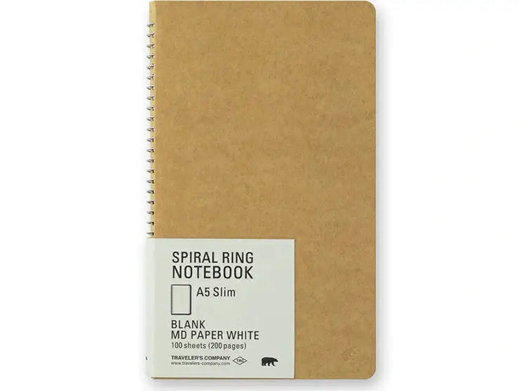 Traveler&#39;s Company Spiral Ring Notebook A5 Slim