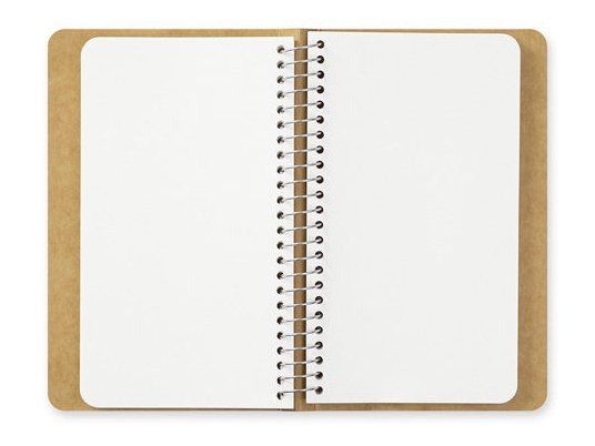 Traveler's Company Spiral Ring Notebook A6 Slim
