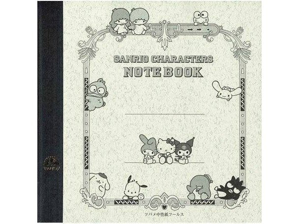 Tsubame Note Sanrio Characters Notebook